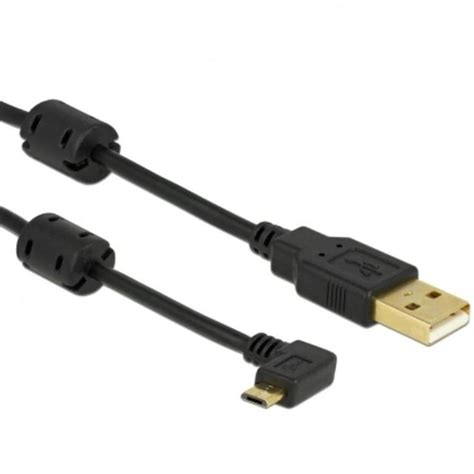 Usb A Naar Micro B Kabel Haaks Haakse Micro Usb Kabel