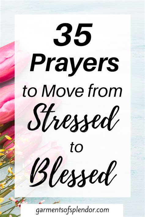 35 Calming Prayers For Stress And Anxiety With Free Printable