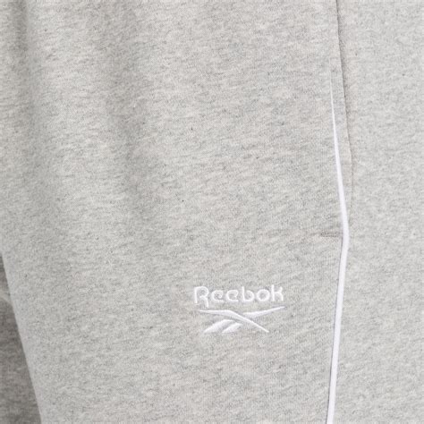 Reebok Identity Fleece Pants In Medium Grey Heather Reebok Official Uk