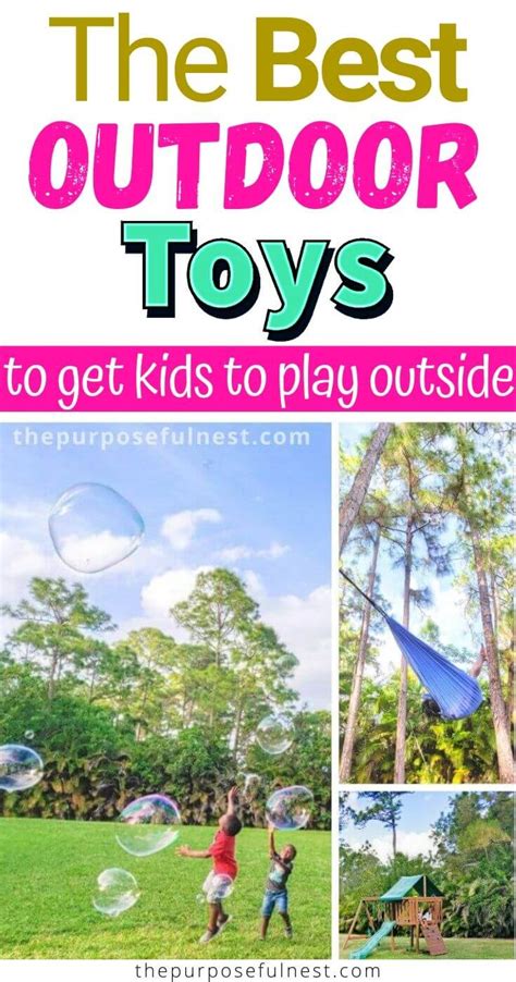 Outdoor Toys and Games for Kids. - The Purposeful Nest