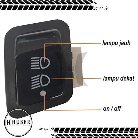 Jual Saklar Lampu Tombol Dim Titik Tec Revo Beat F Blade New Vario