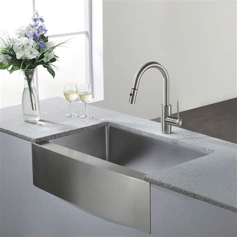 Stainless Steel 30 Farmhouse Sink / AKDY Matte Black Finish Stainless ...