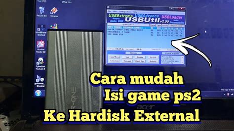 Cara Mudah Isi Game Ps Ke Hardisk External Youtube