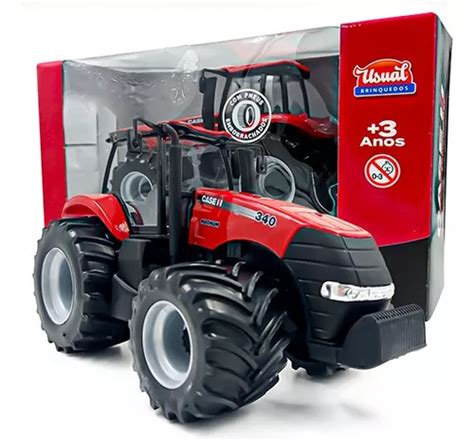 Brinquedo Trator Magnum Case Agricultura Premium Parcelamento Sem