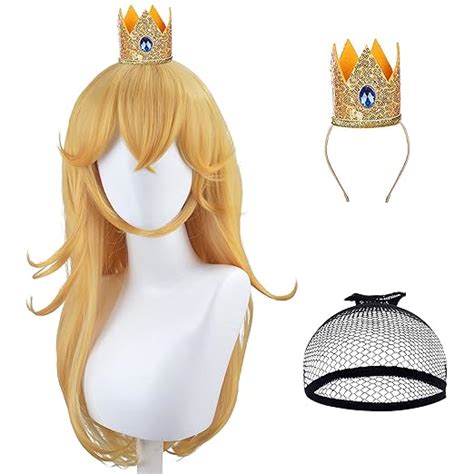 Amazon LALASAM Golden Princess Wig 3 Peice Set Of Blonde Long Wavy