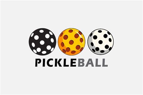 Premium Vector Pickleball Icons And A Pickleball Club Vector