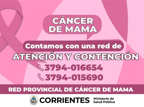 Salud realizará actividades por el Mes de Lucha contra el Cáncer de