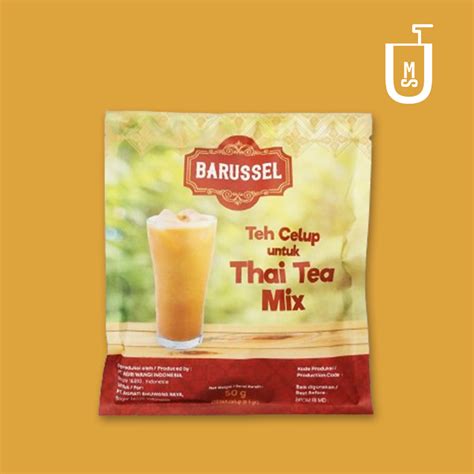 Barussel Teh Celup Untuk Thai Tea