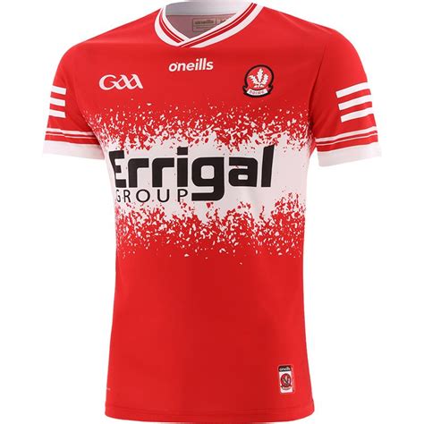 Derry Gaa Player Fit Home Jersey Oneills