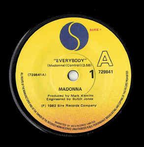 Madonna - Everybody (1982, Vinyl) | Discogs