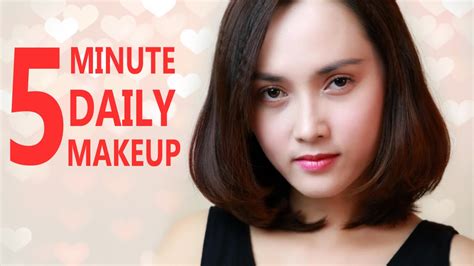 5 Phút Trang điểm đi Làm Hằng Ngày 5 Minute Daily Makeup Routine