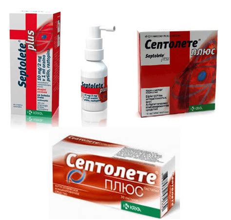 Septolete - Instructions for Use, contraindications