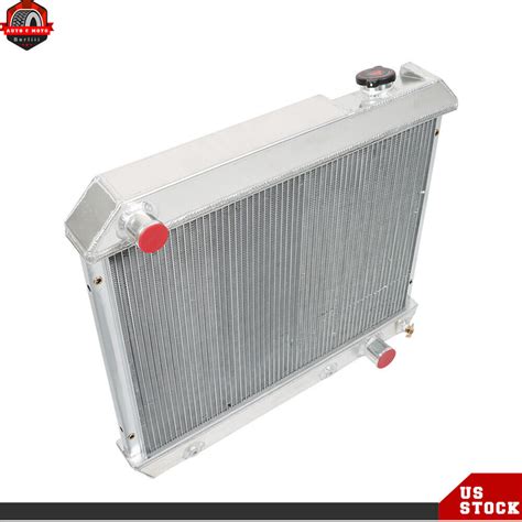 3 Rows Aluminum Radiator For 1963 1964 1965 1966 Chevy C10 C20 C30 K10