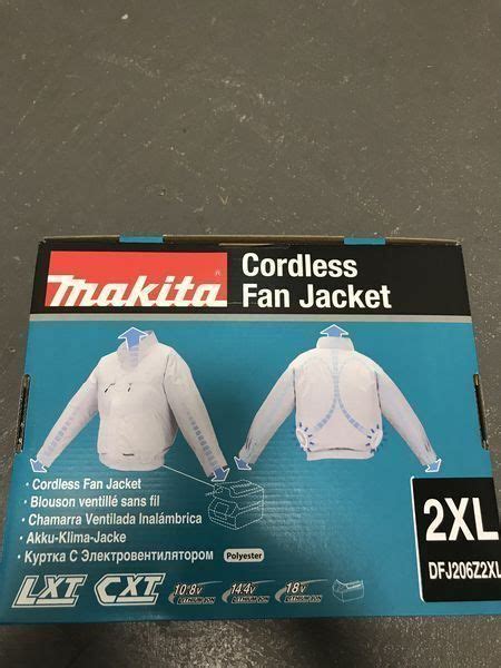 Makita Akku Kühljacke Gr XXL DFJ206Z2XL Kaufen auf Ricardo