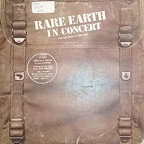 Rare Earth Rare Earth In Concert 1971 Vinyl Discogs