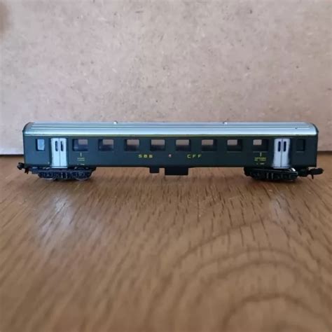 LIMA N GAUGE SBB CFF FFS Green 1st Coach In Wrong Box 14 99 PicClick UK