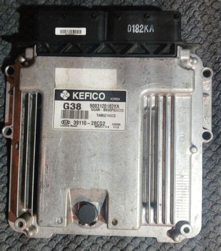 Kia Soul L Bcg Engine Computer Control Module Ecu