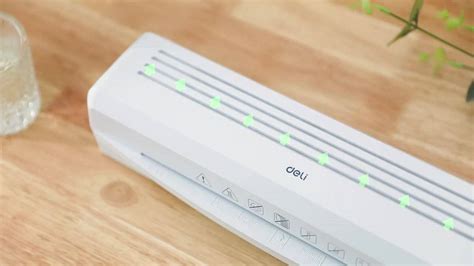 Jual Deli Laminator Mesin Laminating A Mic Laminasi Hot Cold Foto Dokumen E
