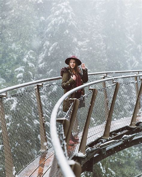 Capilano Suspension Bridge in the Winter & Canyon Lights Festival ...