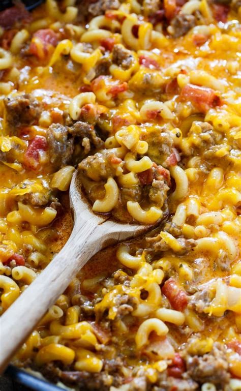 Stovetop Sausage Mac And Cheese Spicy Southern Kitchen