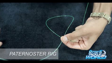 Dropper Rig How To Tie A Paternoster Rig Youtube