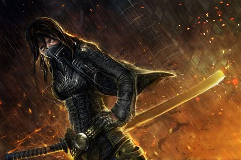 Female Assassin Wallpapers Top Free Female Assassin Backgrounds Wallpaperaccess