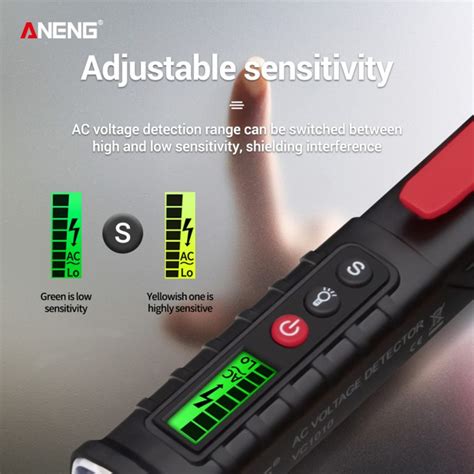 ANENG VC1010 AC DC Non Contact Pen Tester Volt Current Electric Test