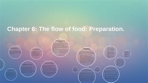 Chapter 6 The Flow Of Food Preparation By Neisha Delgado On Prezi