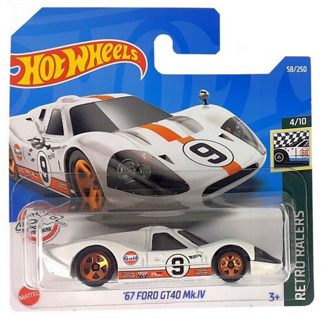 Hot Wheels Ford Gt Mk Iv Gulf Resorak Model Autko