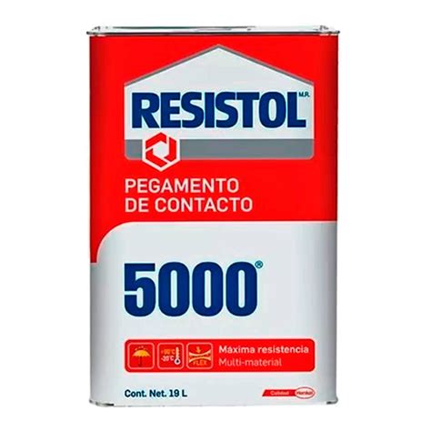 Pegamento Contacto Resistol 5000 19 Litros