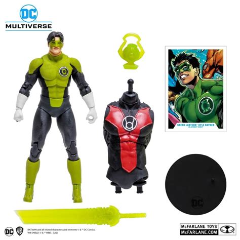 Figura Kyle Rayner Linterna Verde Blackest Night Dc Comics Mcfarlane