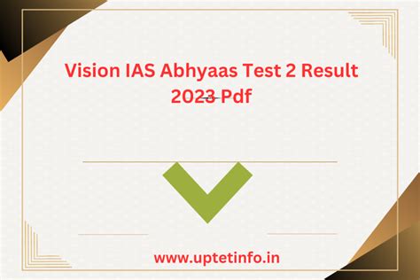 Vision Ias Abhyaas Test Result Pdf Out Th April Abhyaas Test