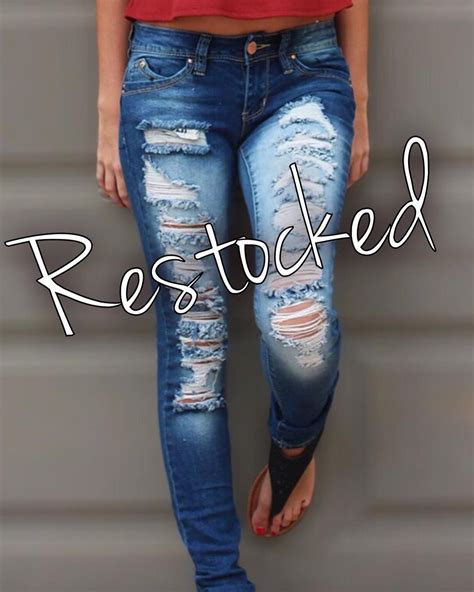 Our Best Selling Jeans Are Restocked In All Sizes Loved N Torn Only