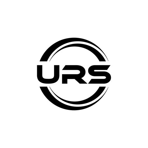 Urs Letter Logo Design In Illustration Vector Logo Calligraphy