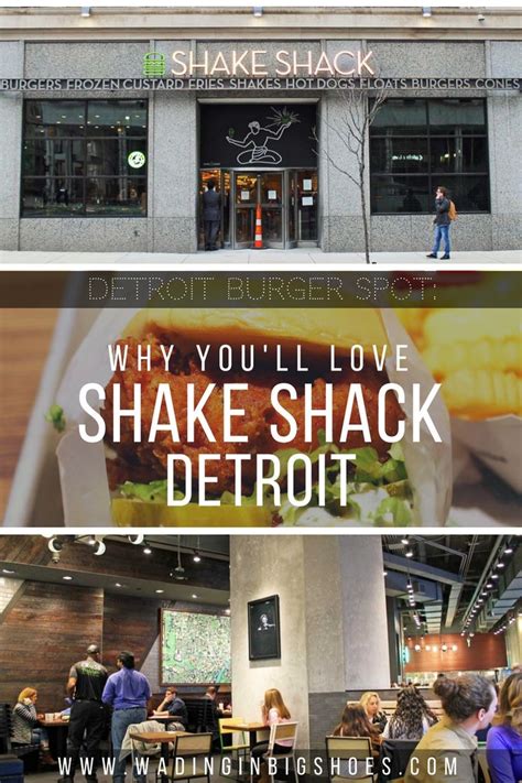 Shake Shack Detroit Might Be Your New Favorite Burger Spot Michigan