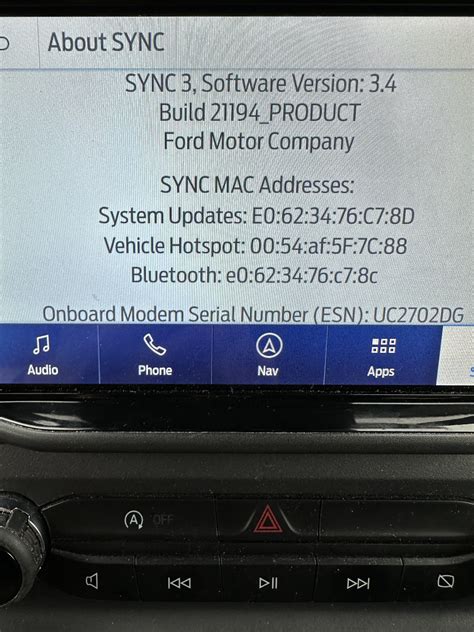 Sync Build Now Available Ford Bronco Sport Forum