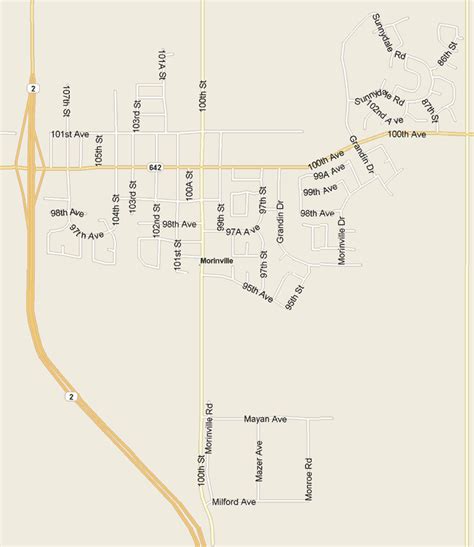 Morinville Map - ToursMaps.com