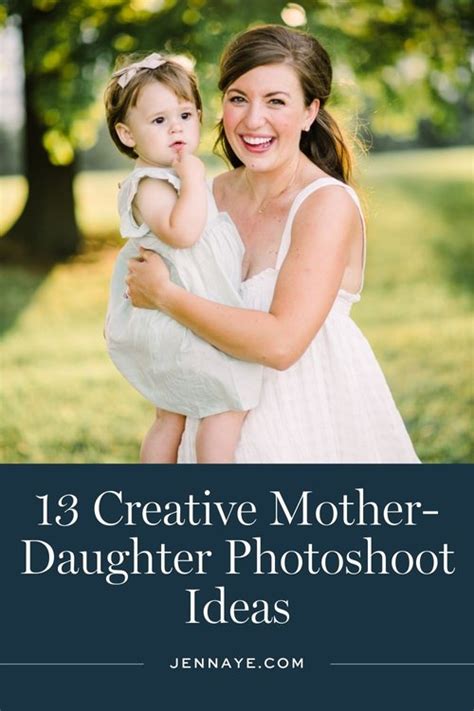 13 Creative Mother Daughter Photoshoot Ideas