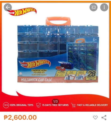 Hot Wheels Carry Case Hobbies Toys Toys Games On Carousell