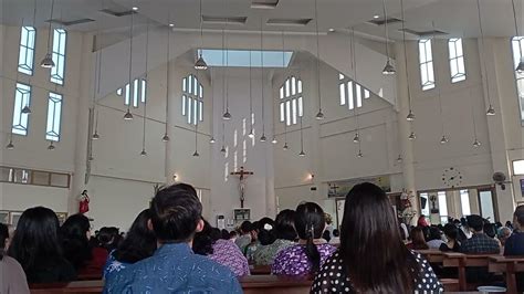 Misa Minggu Paskah Ii Kerahiman Ilahi Gereja Paroki Bunda Maria Jeruju