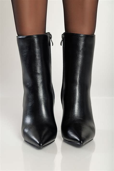 Botins Elegantes Salto M558 Preto 59