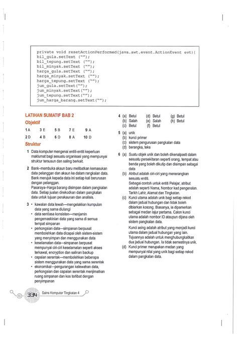 Buku Teks Sains Tingkatan