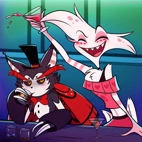 Hazbin Hotel Husk X Angel