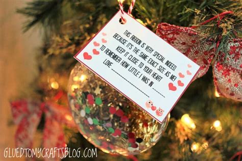 Ribbon Height Keepsake Ornament