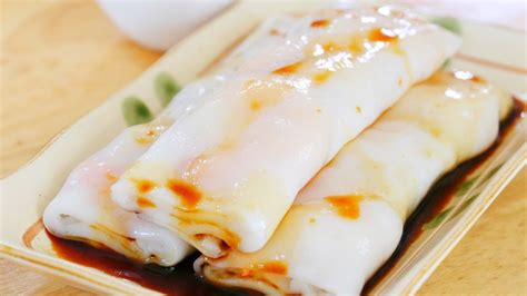 Making Perfect Cheung Fun Recipe (Steamed Rice Noodle Rolls)