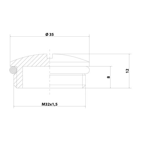 Atex Blindstopfen M X Mbr M Atex Rund Inkl O Ring Messing Cuzn