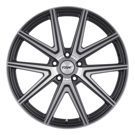 Tsw Rouge Gunmetal With Mirror Cut Face Wheel X Chevrolet