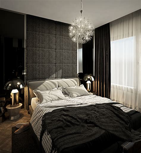 20+ Grey Black White Bedroom