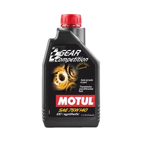 Motul Gear Competition 75W 140 Gearbox Oil 1 Litre