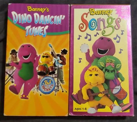 Barneys Dino Dancin Tunes And Barney Songs Vhs Picclick 2145 The Best Porn Website